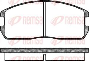 Kawe 0175 00 - Kit de plaquettes de frein, frein à disque cwaw.fr