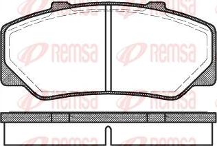 Kawe 0176 00 - Kit de plaquettes de frein, frein à disque cwaw.fr