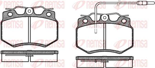 Kawe 0170 02 - Kit de plaquettes de frein, frein à disque cwaw.fr