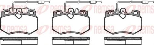 Kawe 0170 14 - Kit de plaquettes de frein, frein à disque cwaw.fr