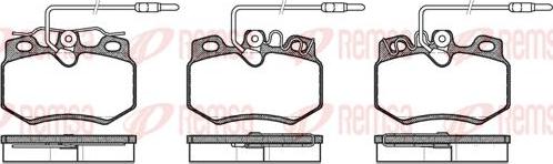 Kawe 0170 24 - Kit de plaquettes de frein, frein à disque cwaw.fr