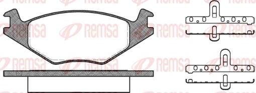 Kawe 0171 20 - Kit de plaquettes de frein, frein à disque cwaw.fr