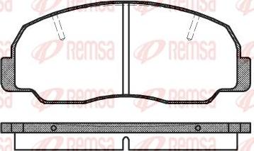 Kawe 0178 10 - Kit de plaquettes de frein, frein à disque cwaw.fr