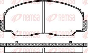 Kawe 0178 20 - Kit de plaquettes de frein, frein à disque cwaw.fr