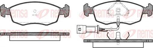 Kawe 0172 02 - Kit de plaquettes de frein, frein à disque cwaw.fr