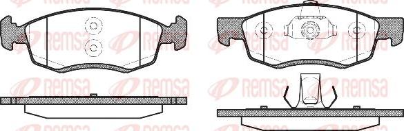 Kawe 0172 32 - Kit de plaquettes de frein, frein à disque cwaw.fr