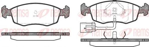 Kawe 0172 22 - Kit de plaquettes de frein, frein à disque cwaw.fr