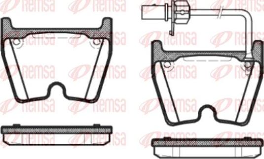 Kawe 0896 01 - Kit de plaquettes de frein, frein à disque cwaw.fr