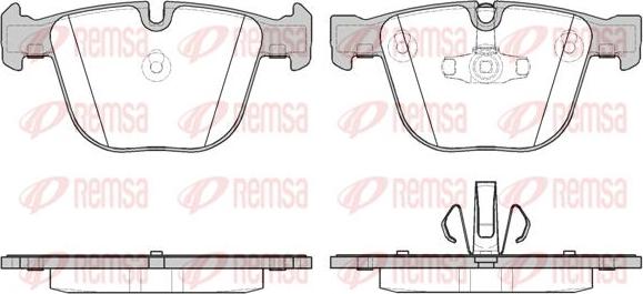 Kawe 0892 20 - Kit de plaquettes de frein, frein à disque cwaw.fr