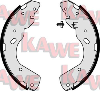 Kawe 08450 - Jeu de mâchoires de frein cwaw.fr