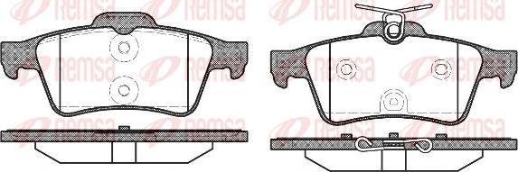 Kawe 0842 40 - Kit de plaquettes de frein, frein à disque cwaw.fr