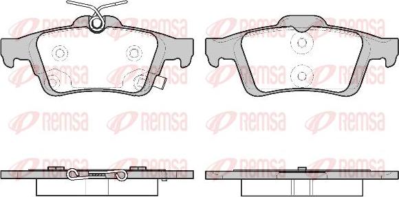 Kawe 0842 11 - Kit de plaquettes de frein, frein à disque cwaw.fr