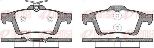 Kawe 0842 30 - Kit de plaquettes de frein, frein à disque cwaw.fr