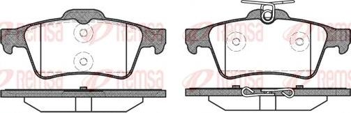 Kawe 0842 20 - Kit de plaquettes de frein, frein à disque cwaw.fr