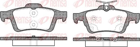 Kawe 0842 70 - Kit de plaquettes de frein, frein à disque cwaw.fr