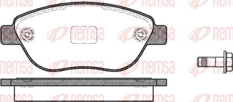 Kawe 0859 10 - Kit de plaquettes de frein, frein à disque cwaw.fr