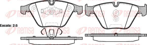 Kawe 0857 10 - Kit de plaquettes de frein, frein à disque cwaw.fr