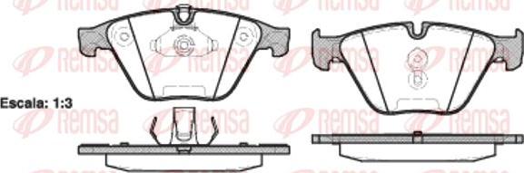 Kawe 0857 20 - Kit de plaquettes de frein, frein à disque cwaw.fr