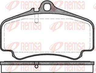 Kawe 0863 00 - Kit de plaquettes de frein, frein à disque cwaw.fr