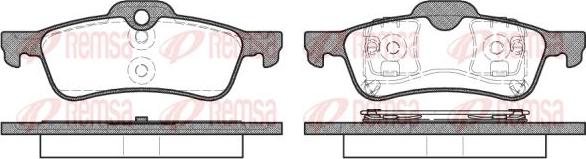 Kawe 0862 00 - Kit de plaquettes de frein, frein à disque cwaw.fr