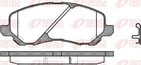 AISIN SN776P - Kit de plaquettes de frein, frein à disque cwaw.fr