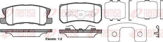 Kawe 0803 22 - Kit de plaquettes de frein, frein à disque cwaw.fr