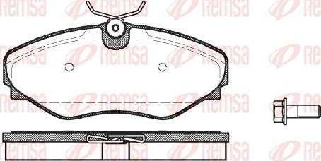 Lemförder 26279 - Kit de plaquettes de frein, frein à disque cwaw.fr