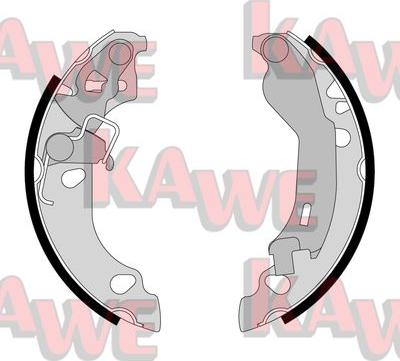 Kawe 08230 - Jeu de mâchoires de frein cwaw.fr