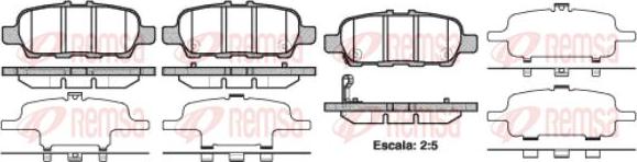 Kawe 0876 41 - Kit de plaquettes de frein, frein à disque cwaw.fr