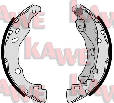 Kawe 08700 - Jeu de mâchoires de frein cwaw.fr