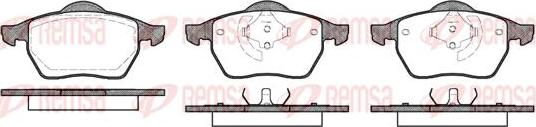 Kawe 0390 40 - Kit de plaquettes de frein, frein à disque cwaw.fr