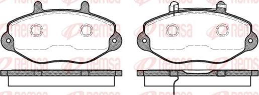 Kawe 0392 02 - Kit de plaquettes de frein, frein à disque cwaw.fr