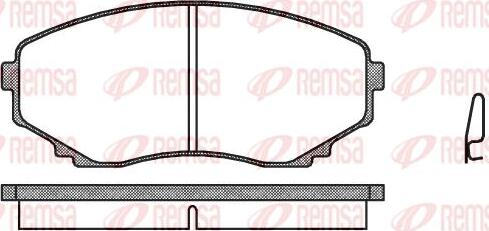 Kawe 0397 00 - Kit de plaquettes de frein, frein à disque cwaw.fr