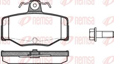 Kawe 0343 00 - Kit de plaquettes de frein, frein à disque cwaw.fr