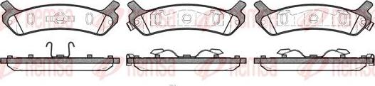 Kawe 0359 00 - Kit de plaquettes de frein, frein à disque cwaw.fr