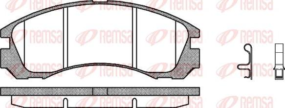 Kawe 0354 32 - Kit de plaquettes de frein, frein à disque cwaw.fr