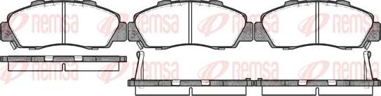 Kawe 0351 02 - Kit de plaquettes de frein, frein à disque cwaw.fr