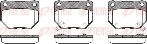 Kawe 0365 02 - Kit de plaquettes de frein, frein à disque cwaw.fr