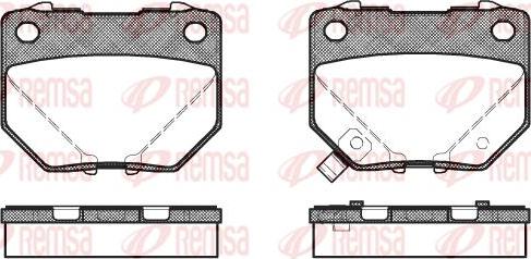 Kawe 0365 21 - Kit de plaquettes de frein, frein à disque cwaw.fr