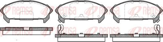 Kawe 0360 02 - Kit de plaquettes de frein, frein à disque cwaw.fr