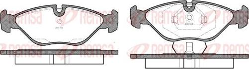 Kawe 0319 00 - Kit de plaquettes de frein, frein à disque cwaw.fr