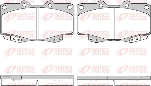 Kawe 0315 22 - Kit de plaquettes de frein, frein à disque cwaw.fr