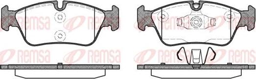 Kawe 0384 60 - Kit de plaquettes de frein, frein à disque cwaw.fr