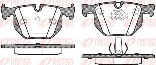 Kawe 0381 40 - Kit de plaquettes de frein, frein à disque cwaw.fr