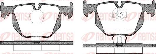 Kawe 0381 00 - Kit de plaquettes de frein, frein à disque cwaw.fr