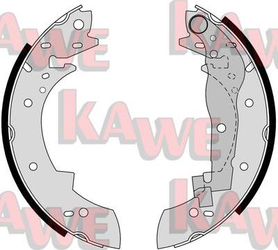 Kawe 03330 - Jeu de mâchoires de frein cwaw.fr