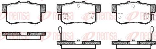 Kawe 0325 32 - Kit de plaquettes de frein, frein à disque cwaw.fr