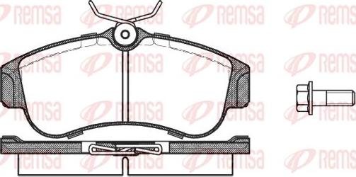 Kawe 0320 00 - Kit de plaquettes de frein, frein à disque cwaw.fr