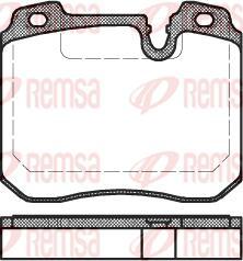 Kawe 0378 00 - Kit de plaquettes de frein, frein à disque cwaw.fr