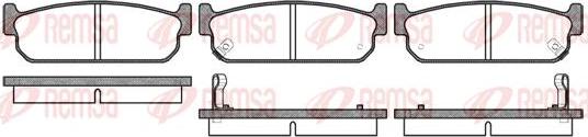 Kawe 0373 02 - Kit de plaquettes de frein, frein à disque cwaw.fr